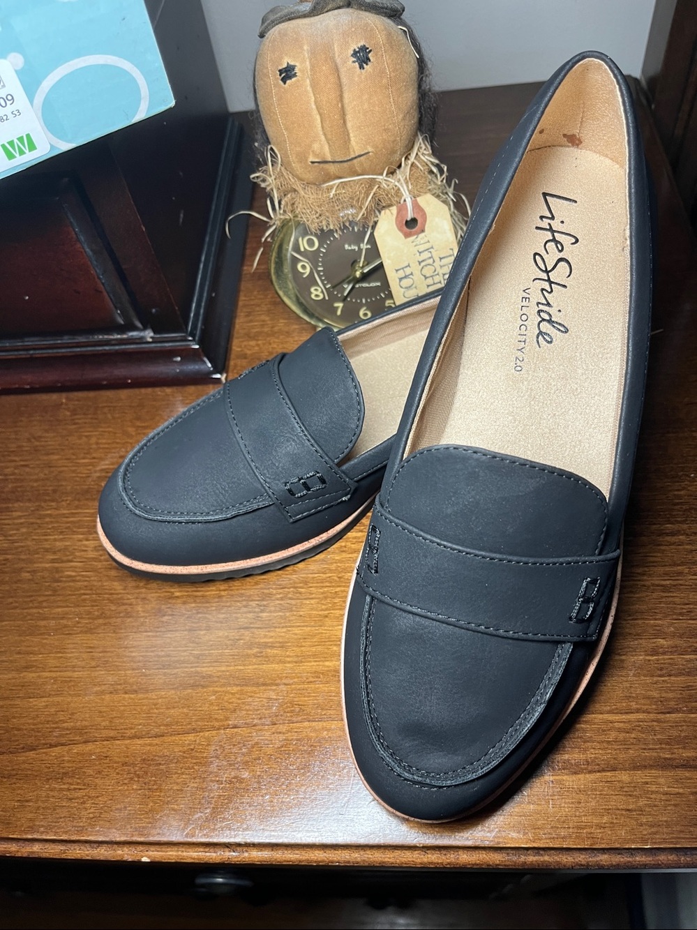 Life Stride Velocity Loafer Wedge Slip-Ons NWT